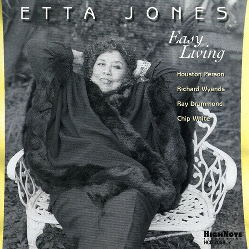 the album cover for Etta Jones - Easy Living