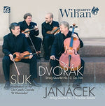 the album cover for Dvorak / Janacek / Suk / Wihan Quartet - Works for String