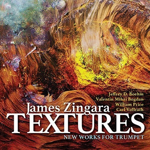 the album cover for Boehm / Bogdan / Zingara / Uab Chamber Trio - Textures