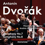 the album cover for Zemlinsky/Berg - Dvorak: Symphonies Nos. 7&8