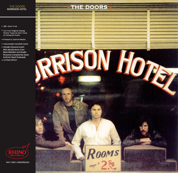 The Doors : Morrison Hotel (LP, Album, Ltd, RE, 180)