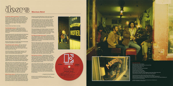 The Doors : Morrison Hotel (LP, Album, Ltd, RE, 180)