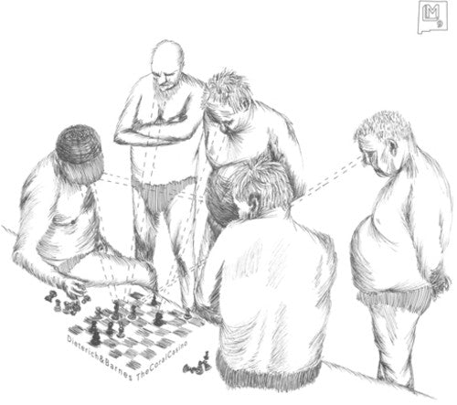 the album cover for Dieterich & Barnes - The Coral Casino