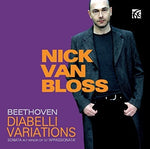 the album cover for Nick Van Bloss - Diabelli Variations