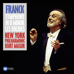 the album cover for Franck / Kurt Masur - Symphony In D