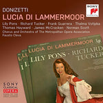 the album cover for Donizetti / Cammarano / Cleva - Lucia Di Lammermoor