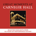 Dietrich Fischer-Dieskau - Grandes momentos en el Carnegie Hall: Selección de momentos destacados (CD)