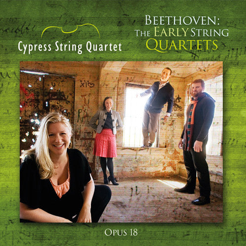 the album cover for Beethoven / Cypress String Quartet - Early String Quartets
