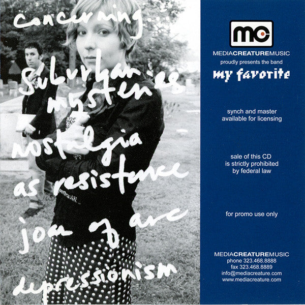 My Favorite : My Favorite (CD, Comp, Ltd, Num, Promo, Smplr)