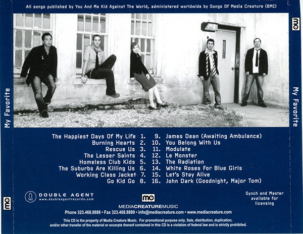 My Favorite : My Favorite (CD, Comp, Ltd, Num, Promo, Smplr)