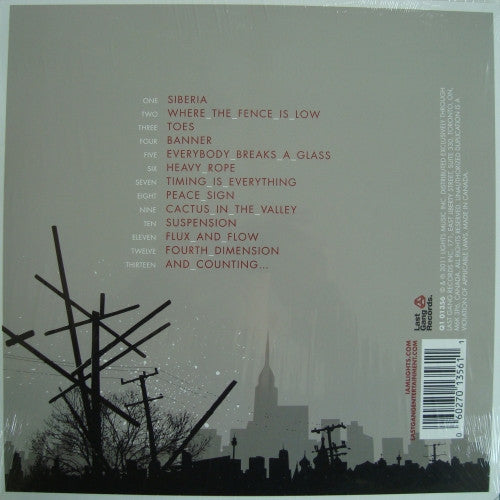 Lights (5) : Siberia (LP, Album, Red)