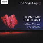the album cover for King's Singers - How Fair Thou Art