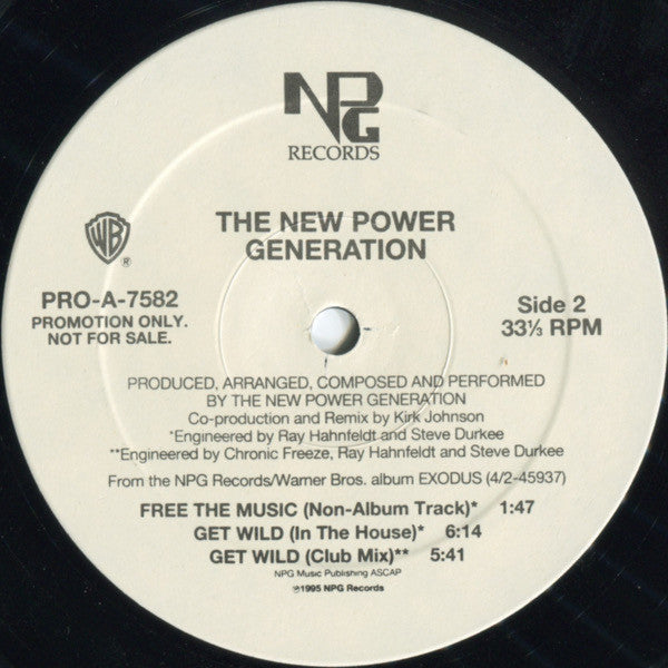 The New Power Generation : The Good Life (12", Promo)
