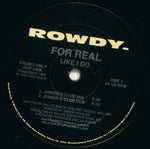 For Real : Like I Do (Remixes) (12", Promo)