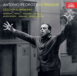 the album cover for Antonio Pedrotti / Czech Philharmonic - Antonio Pedrotti in Prague