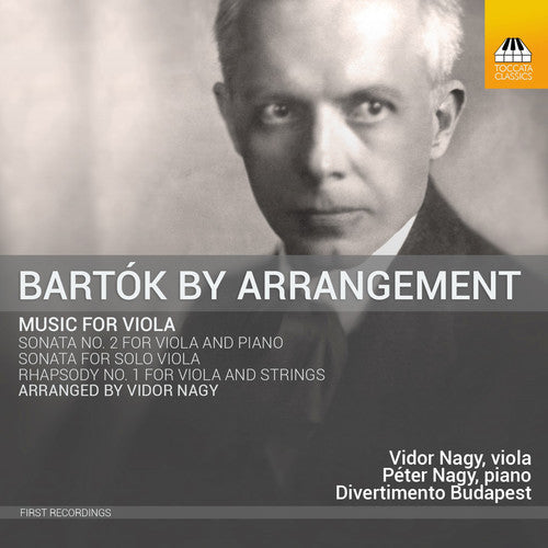 the album cover for B Bartok / Nagy,Vidor / Nagy,Peter - Arrangements For Viola
