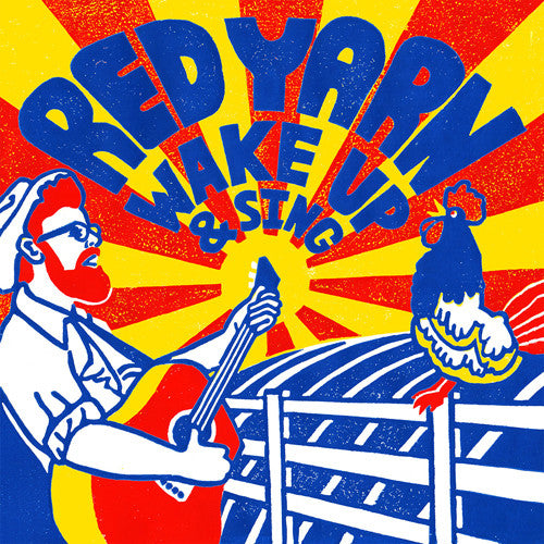 the album cover for Red Yarn - Wake Up & Sing