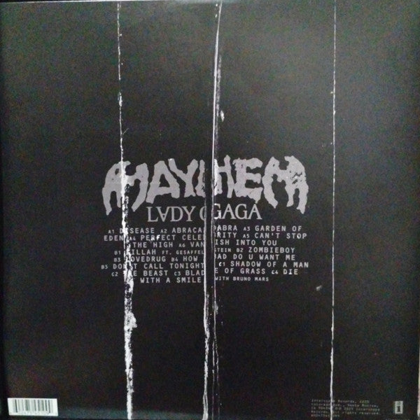 Lady Gaga : Mayhem (LP + LP, S/Sided, Etch + Album, Sig)