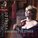the album cover for Vivaldi / Johannette Zomer - Laudate - Vocal Works
