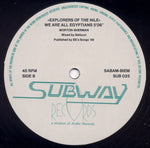 Explorers Of The Nile : We Are All Egyptians (12")