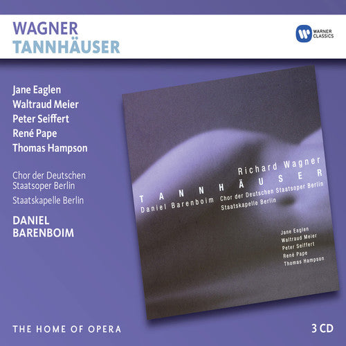 the album cover for Wagner / Barenboim / Pape / Seiffert / Hampson - Tannhauser