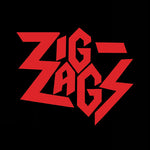 the album cover for Zig Zags - Running Out Of Red