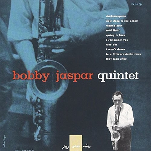 the album cover for Bobby Jaspar - Quintet