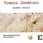 the album cover for Donatoni / De Carli / Bodini - Piano Music