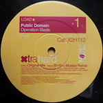 Public Domain : Operation Blade (Bass In The Place...) (12", Single)