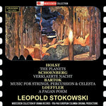 the album cover for Samuel Barber / Stokowski,Leopold - Stokowski Conducts Holst Shoenberg Bartok