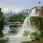 the album cover for Ardinghello Ensemble - Beethoven: Serenade And String Trio