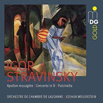 the album cover for Joshua Weilerstein - Stravinsky: Apollon Musagete - Symphony En E Flat