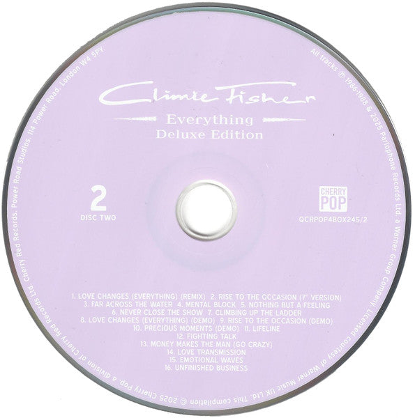 Climie Fisher : Everything (CD, Album, RE + 4xCD, Comp + Box, Dlx, RM)