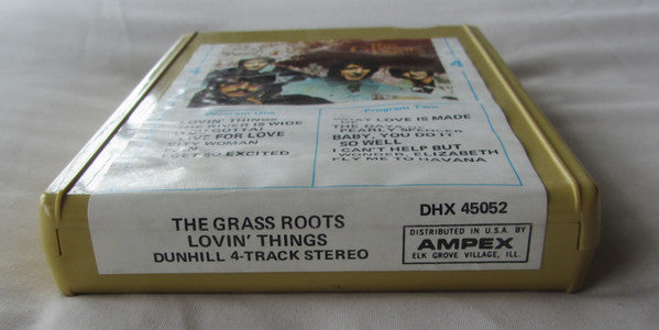 The Grass Roots : Lovin' Things (4-Trk, Album)