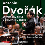 the album cover for Zemlinsky/Berg - Dvorak: Symphony No. 6 & 2 Slavonic Dances