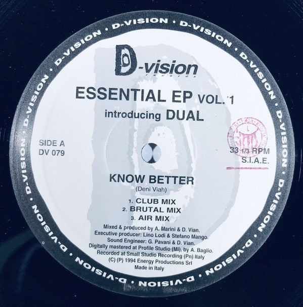 Various : Essential EP Vol. 1 (12", EP)