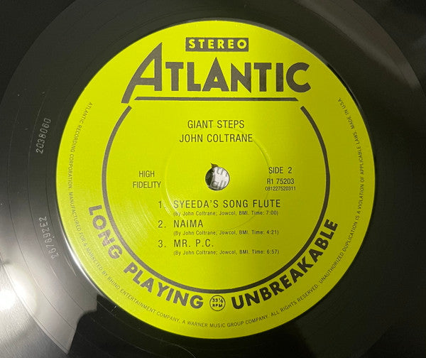 John Coltrane : Giant Steps (LP, RE, 180)