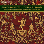 the album cover for Michel Blavet / Laurin,Dan / Paradiso,Anna - Sonatas & Suites