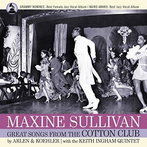 the album cover for Maxine Sullivan - Maxine Sullivan - Great Songs From The Cotton Club