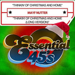 the album cover for Mayf Nutter - Thinkin Of Christmas & Home