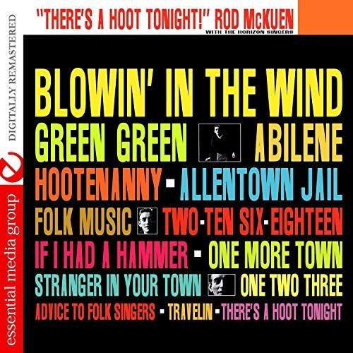 the album cover for Rod Mckuen - There's A Hoot Tonight