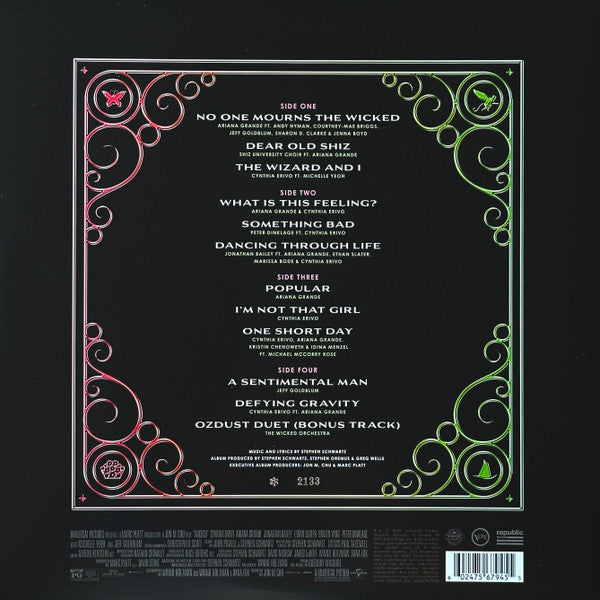 Stephen Schwartz : Wicked (The Soundtrack) (LP, Gre + LP, Pin + Album, RSD, Ltd, Num, RE)