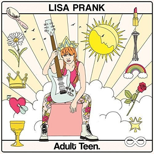 the album cover for Lisa Prank - Adult Teen