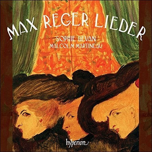 the album cover for Sophie Bevan - Songs by Max Reger