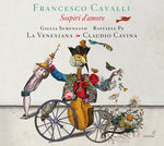 the album cover for Francesco Cavalli / Semenzato / Venexiana - Francesco Cavalli: Sospiri D'amore