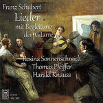 the album cover for Mertz / Schubert / Sonnenschmidt - Johann Kaspar Mertz & Franz Schubert: Works