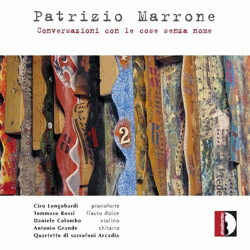 Patrizio Marrone: Conversazioi Con Le Cose Senza (CD)