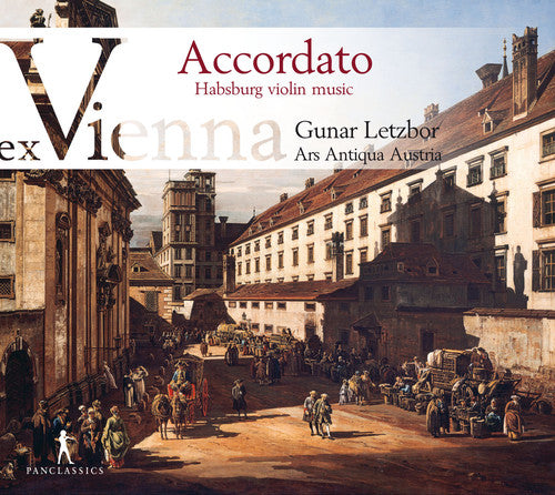 the album cover for B Viviani / Letzbor,Gunar - Accordato - Habsburg Violin Music