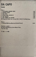 Love : Da Capo (Cass, Album, RE)