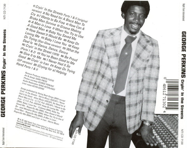 George Perkins : Cryin' In The Streets (CD, Comp)